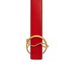 Women Christian Louboutin CL Logo Belt