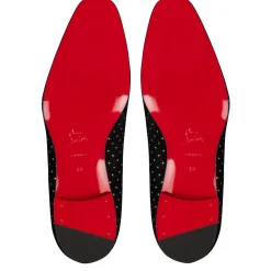 Christian Louboutin Dandy Chick Plum Strass