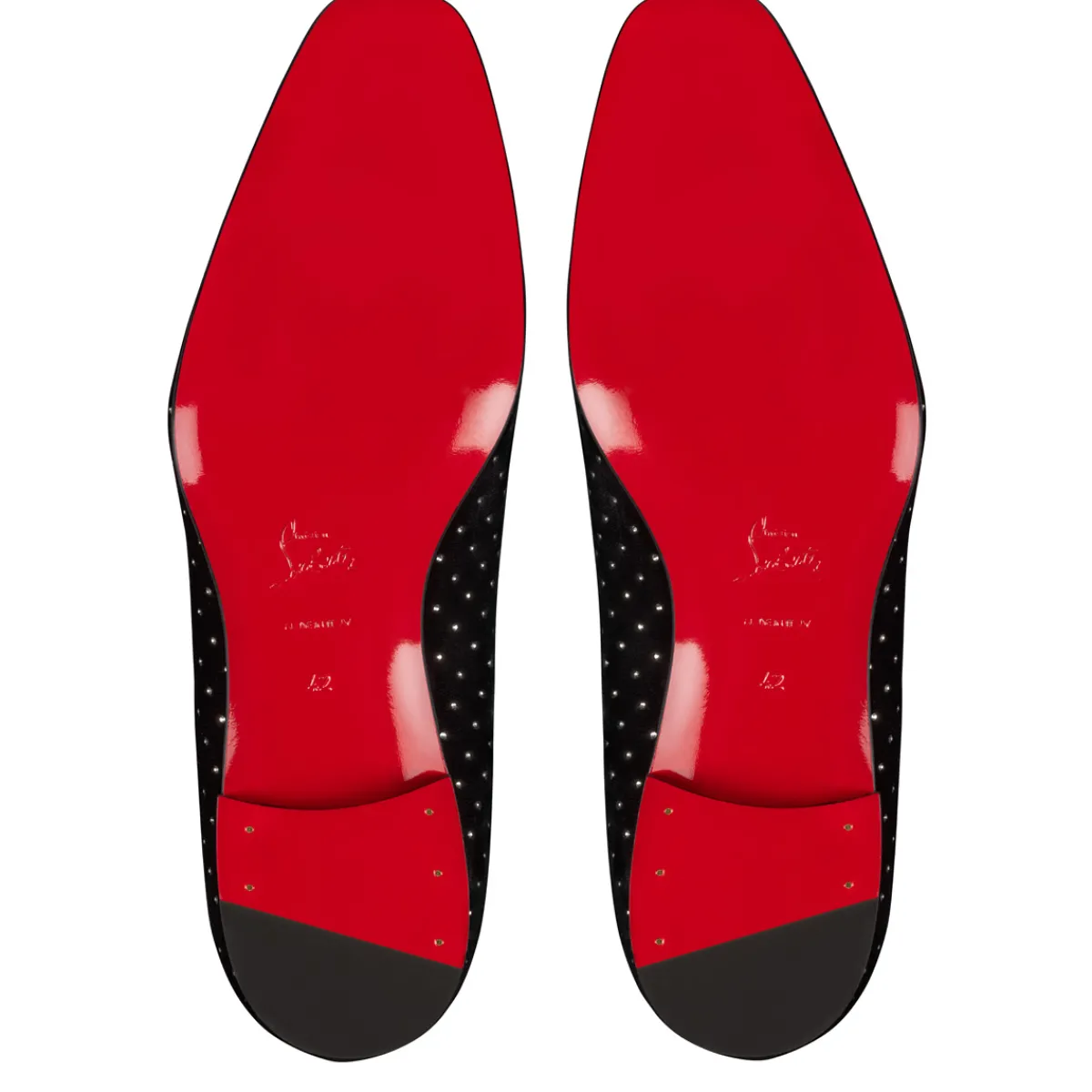Christian Louboutin Dandy Chick Plum Strass