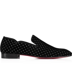 Christian Louboutin Dandy Chick Plum Strass