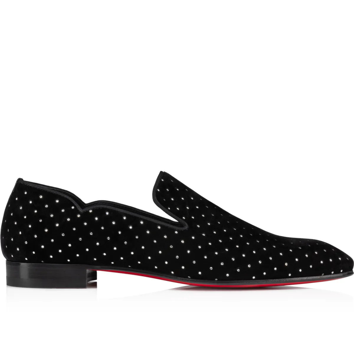 Christian Louboutin Dandy Chick Plum Strass