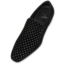 Christian Louboutin Dandy Chick Plum Strass