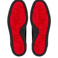 Christian Louboutin Fun Louis Junior Plum Strass
