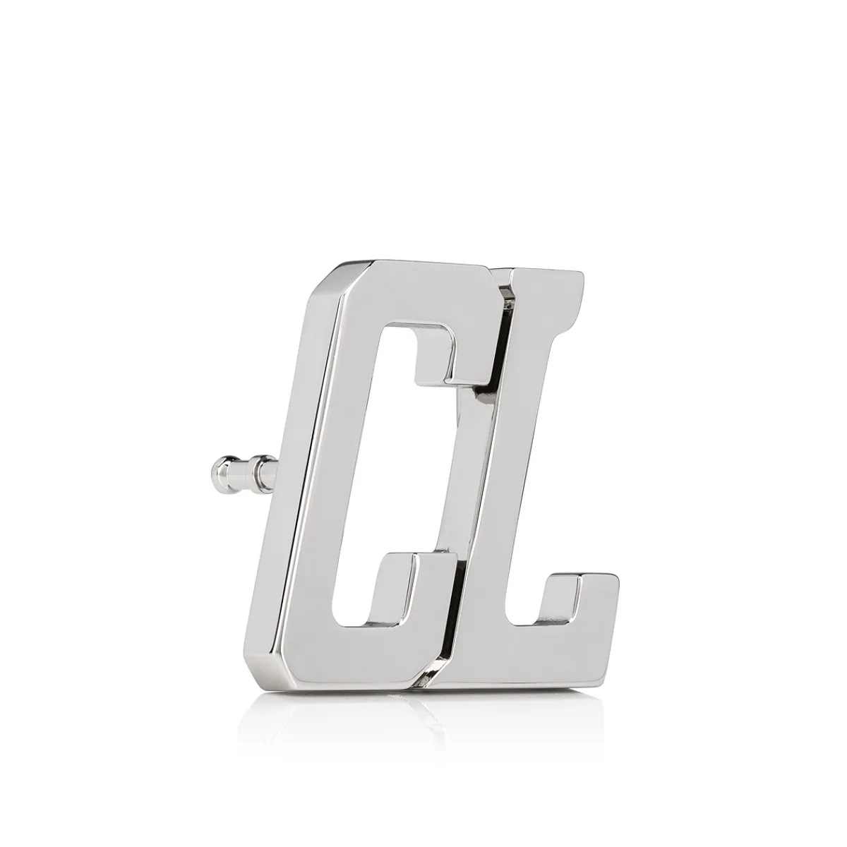 Christian Louboutin Happy Rui CL Logo Belt Buckle