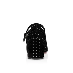 Christian Louboutin Miss Jane Plum Strass