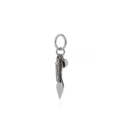 Women Christian Louboutin Red Sole Keyring