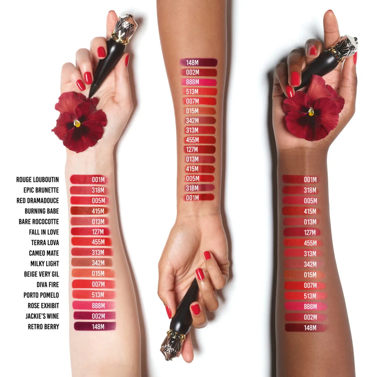 Christian Louboutin Rouge Louboutin Velvet Matte