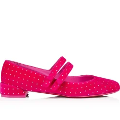 Christian Louboutin Sweet Jane Plum Strass