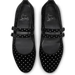 Christian Louboutin Sweet Jane Plum Strass